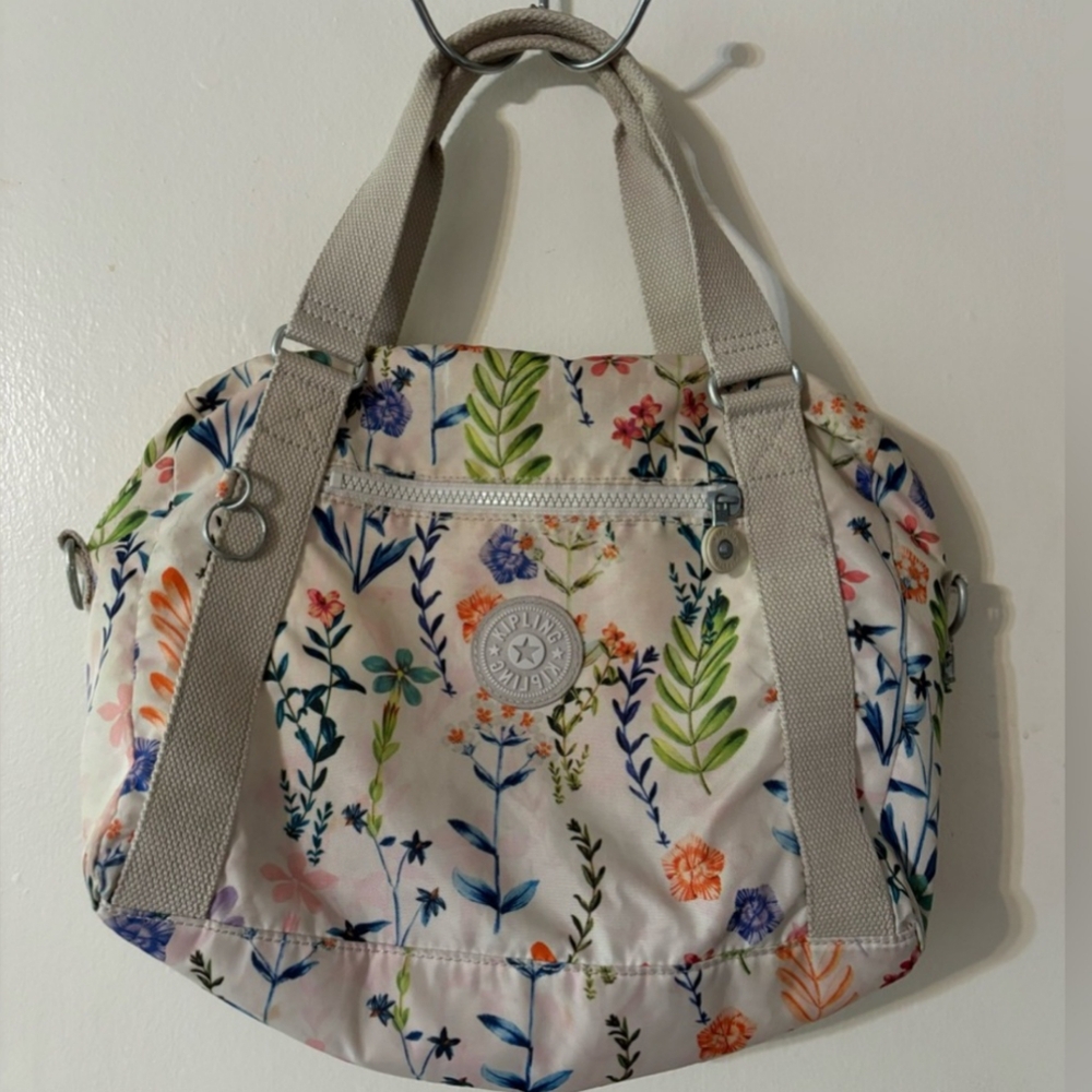 Kipling Floral Tote Bag - Multicolor